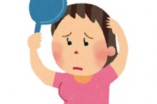 薄毛のおばさん