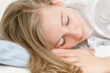 ぐっすり眠る