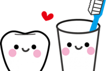 歯とコップ