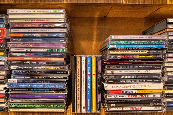 CDのコレクション