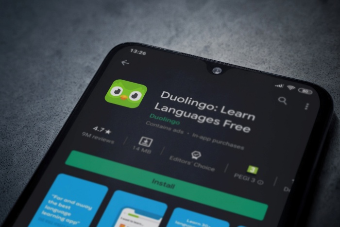 Duolingoのアプリ