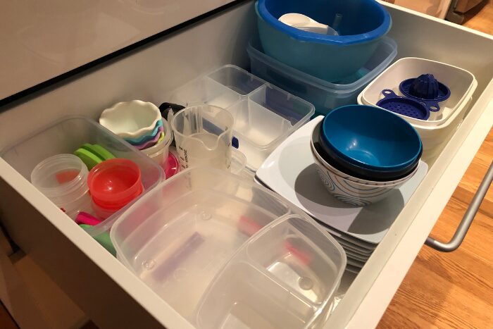 キッチンの引き出し