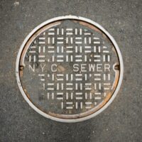 マンホールのフタ