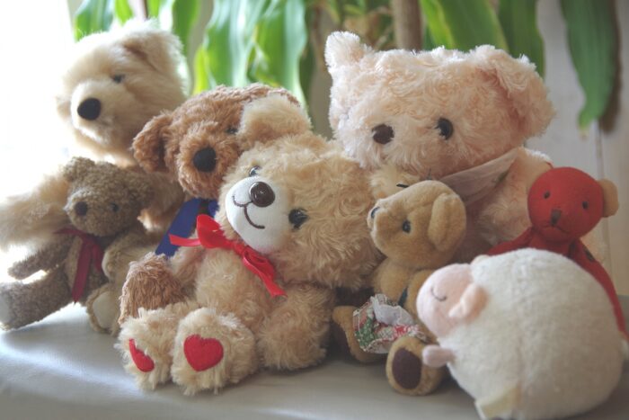 ぬいぐるみがたくさん