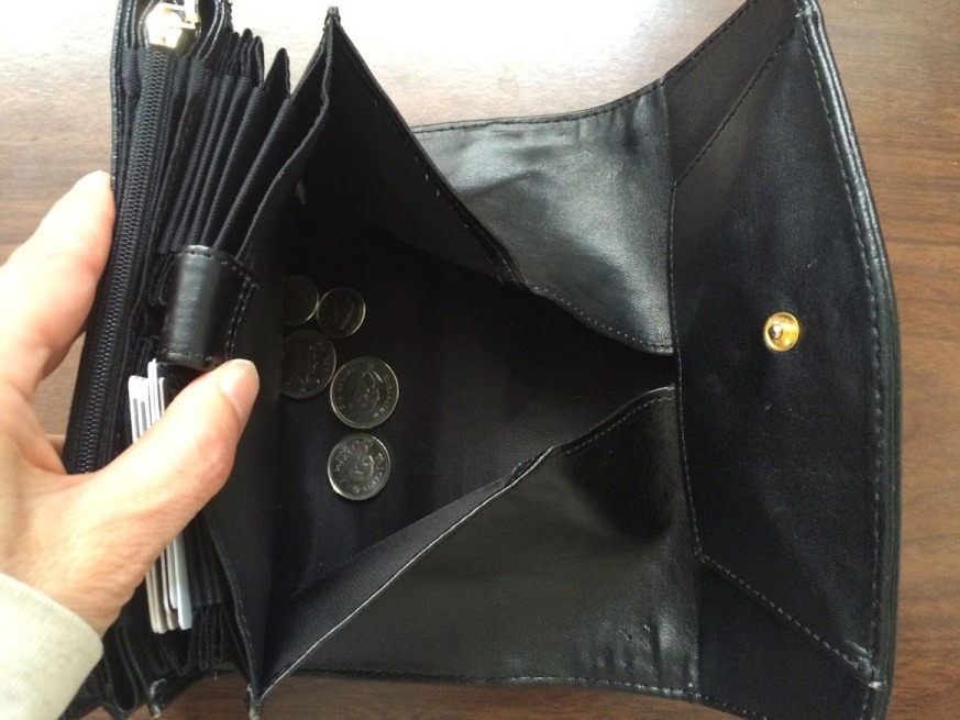 ギャルソン財布