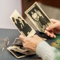 古いモノクロ写真