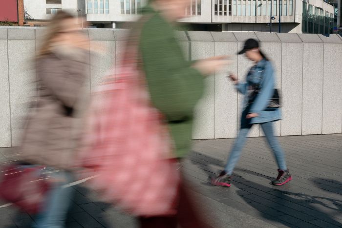 歩きスマホ